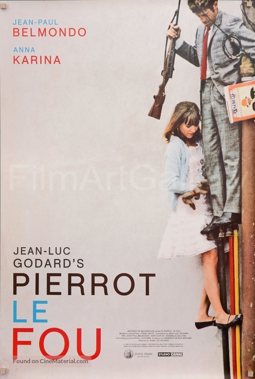 Pierrot le fou - Movie Poster