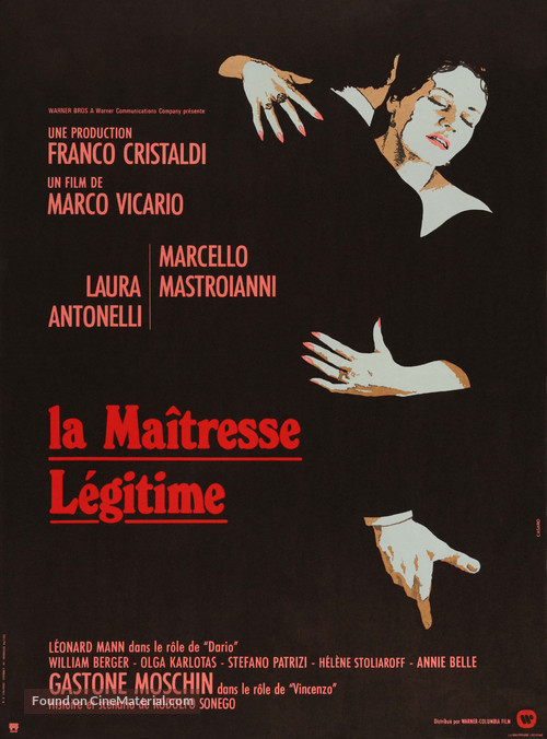 Mogliamante - French Movie Poster