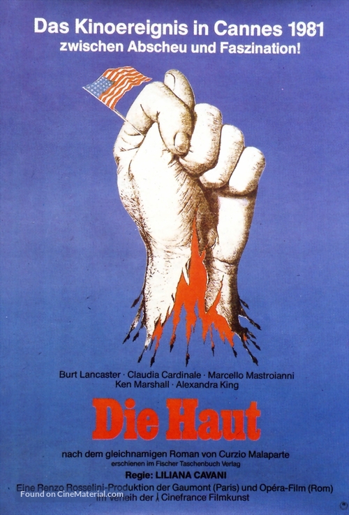 La pelle - German Movie Poster