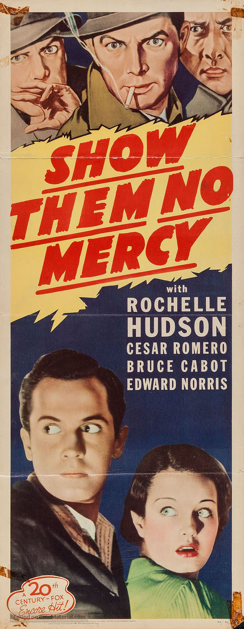 Show Them No Mercy! - Re-release movie poster