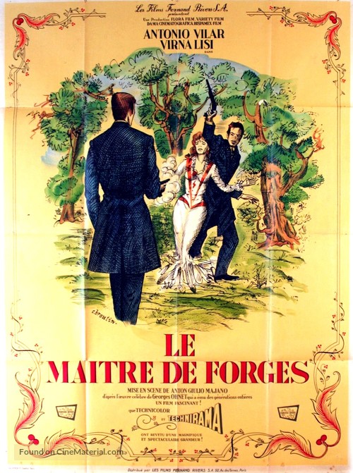 Padrone delle ferriere, Il - French Movie Poster
