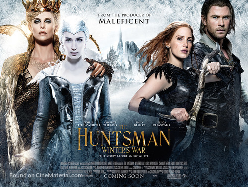 The Huntsman: Winter&#039;s War - British Movie Poster