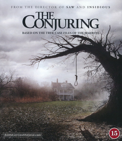 The Conjuring - Danish Blu-Ray movie cover