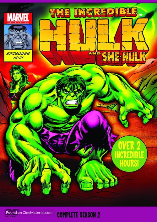 &quot;The Incredible Hulk&quot; - British DVD movie cover