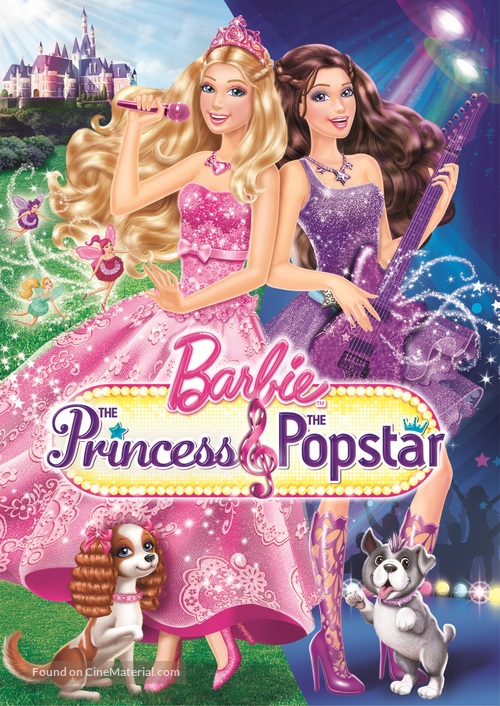 Barbie: The Princess &amp; the Popstar - DVD movie cover