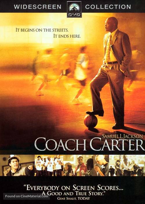 Coach Carter - DVD movie cover