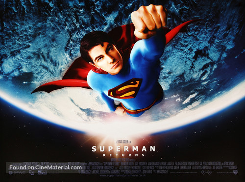 Superman Returns - British Movie Poster