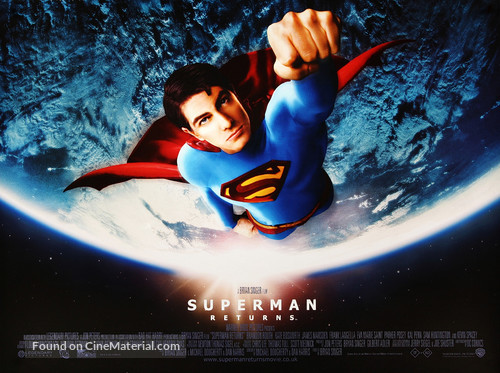 Superman Returns - British Movie Poster