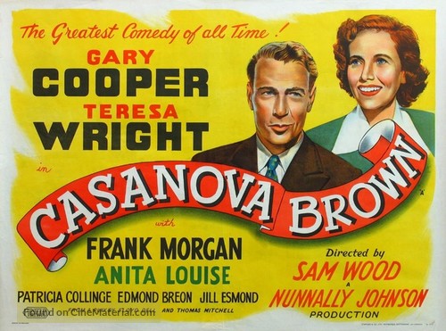 Casanova Brown - British Movie Poster