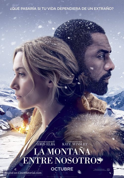 The Mountain Between Us - Spanish Movie Poster