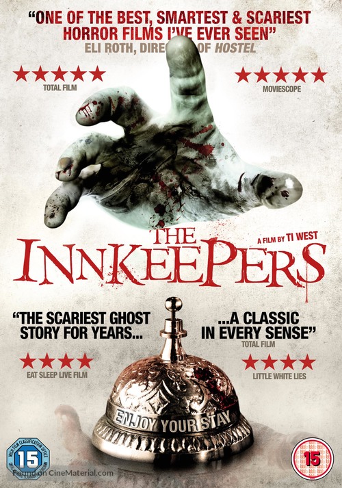 The Innkeepers - British DVD movie cover