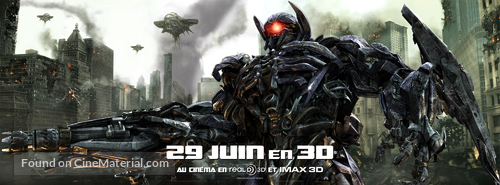 Transformers: Dark of the Moon - French Movie Poster