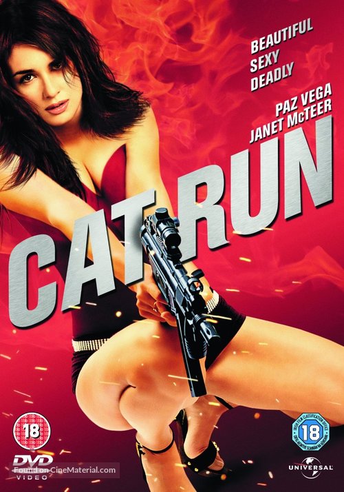 Cat Run - British DVD movie cover