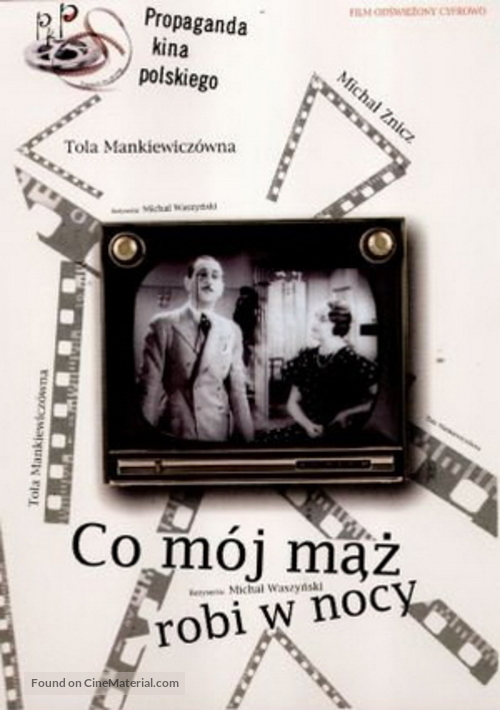 Co m&oacute;j maz robi w nocy - Polish Movie Poster