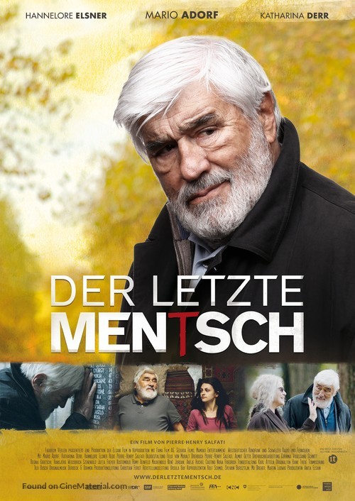 Der letzte Mentsch - German Movie Poster