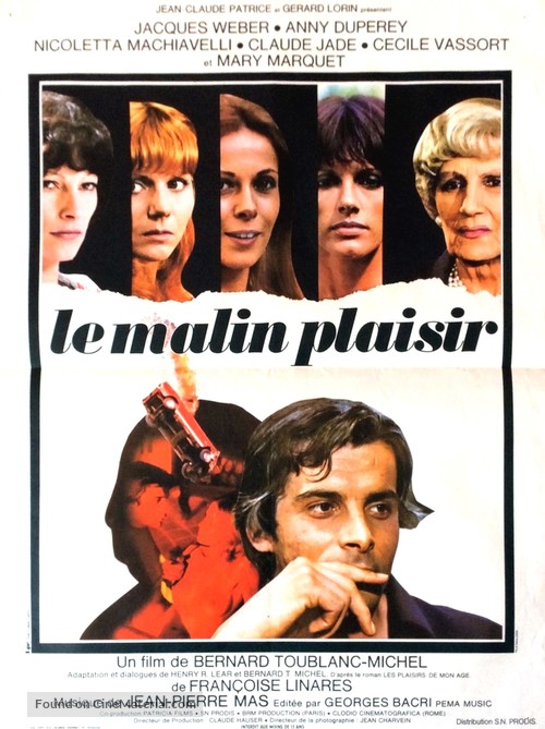 Le malin plaisir - French Movie Poster