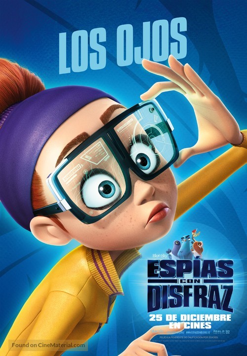 Spies in Disguise - Spanish Movie Poster