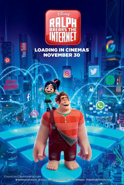Ralph Breaks the Internet - British Movie Poster