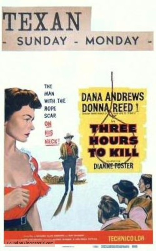 Three Hours to Kill - Movie Poster