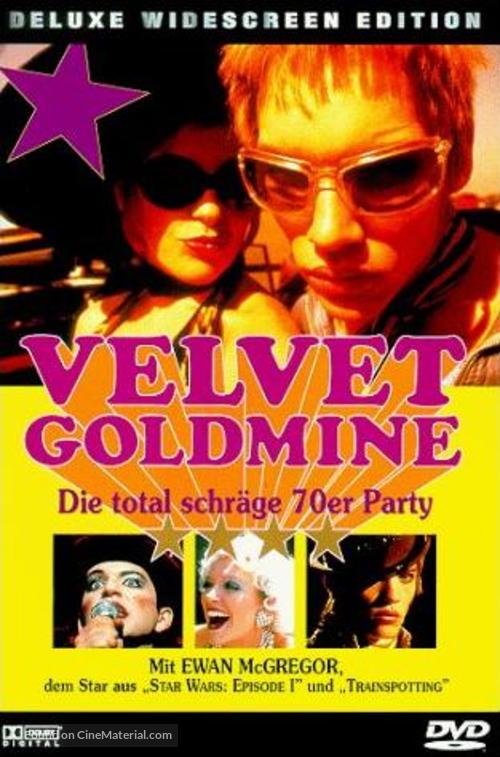 Velvet Goldmine - German Movie Poster