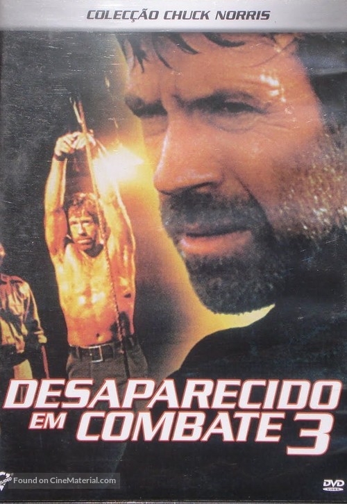 Braddock: Missing in Action III - Brazilian DVD movie cover