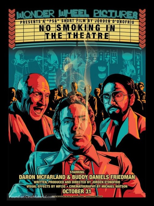 No Smoking in the Theatre - Movie Poster