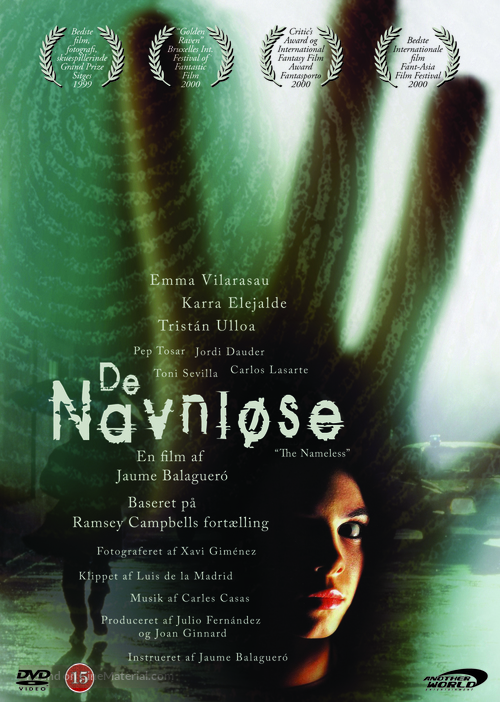 Los sin nombre - Danish DVD movie cover