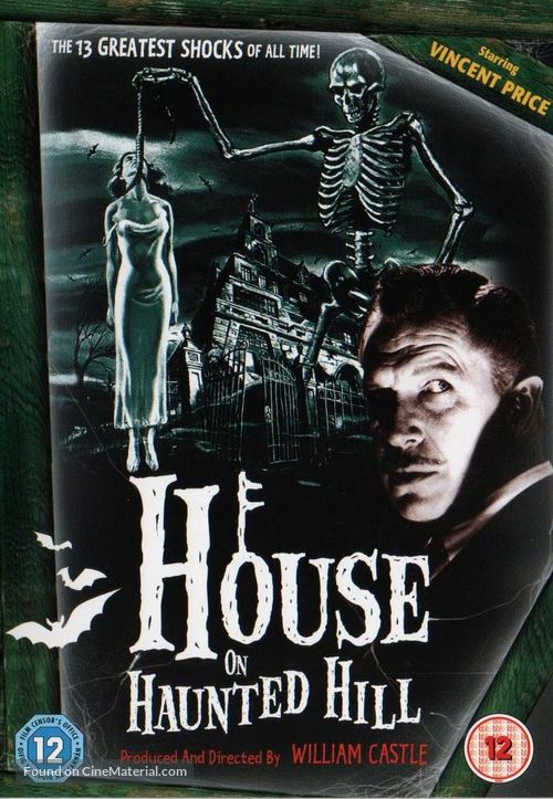 House on Haunted Hill - British Movie Cover