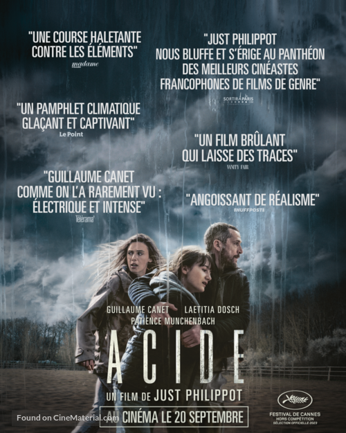 Acide - French Movie Poster