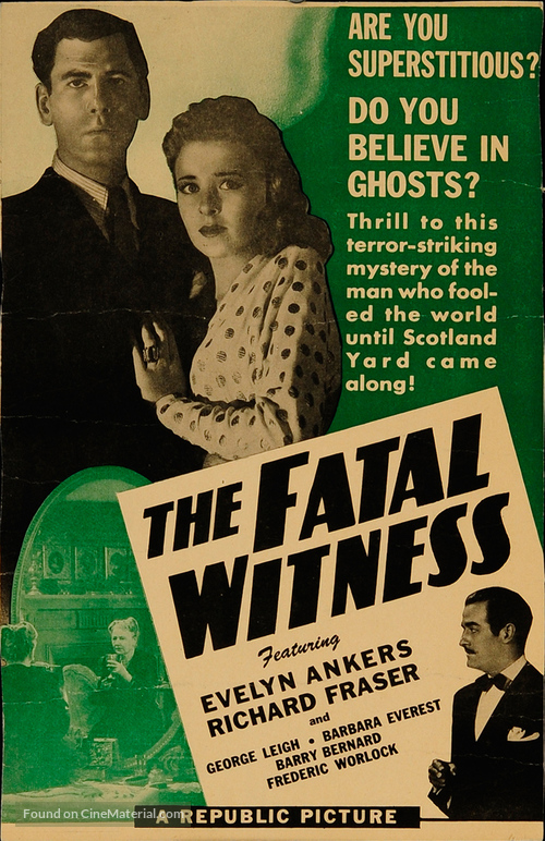 The Fatal Witness - Movie Poster