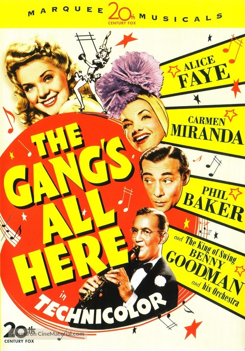 The Gang&#039;s All Here - DVD movie cover