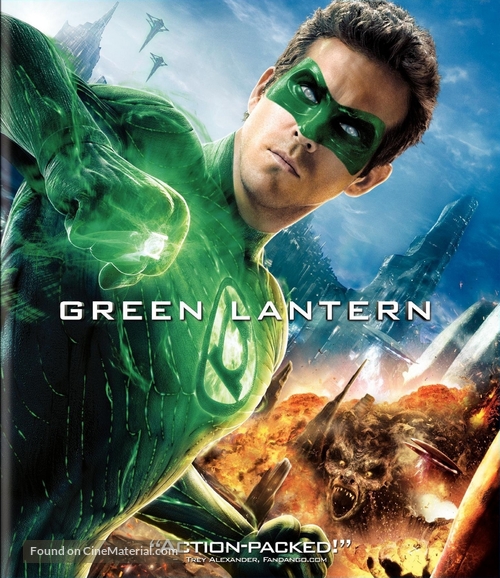 Green Lantern - Blu-Ray movie cover