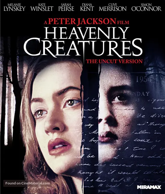 Heavenly Creatures - Blu-Ray movie cover