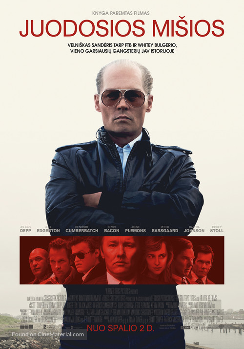 Black Mass - Lithuanian Movie Poster