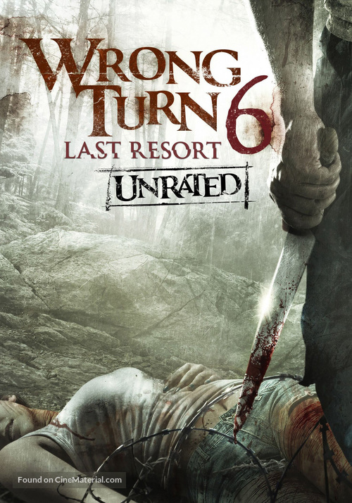 Wrong Turn 6: Last Resort - DVD movie cover