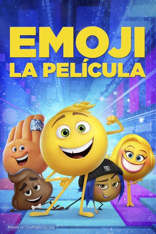 The Emoji Movie - Argentinian Movie Cover