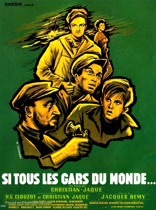 Si tous les gars du monde... - French Movie Poster