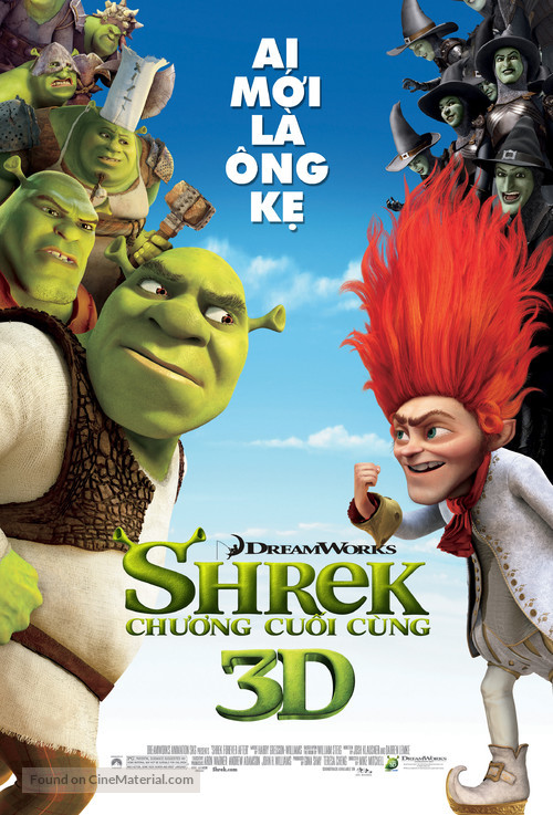 Shrek Forever After - Vietnamese Movie Poster