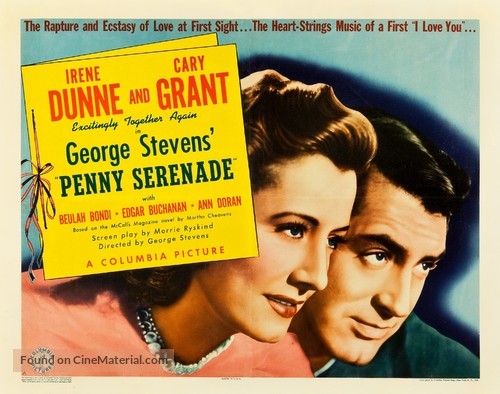 Penny Serenade - Movie Poster