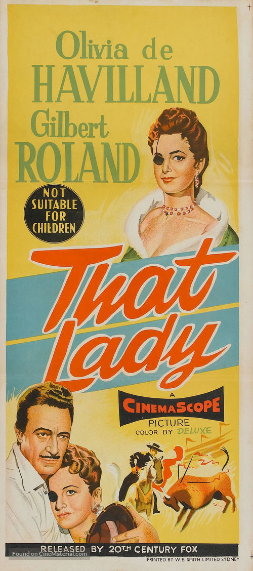 That Lady - Australian Movie Poster