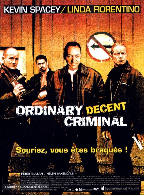 Ordinary Decent Criminal - French Movie Poster