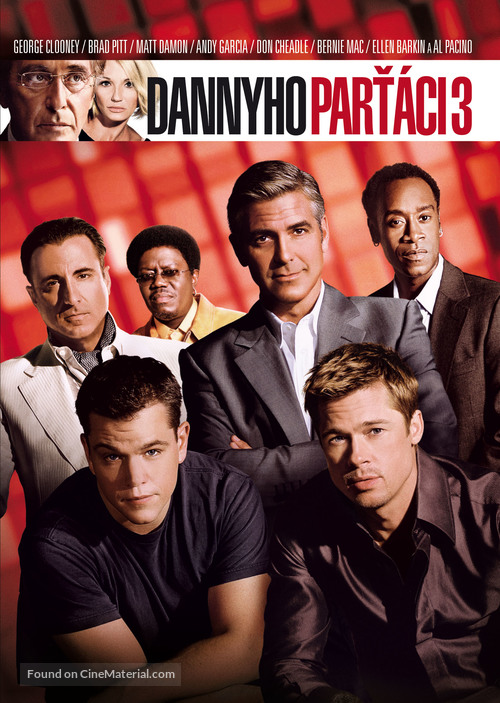 Ocean&#039;s Thirteen - Czech DVD movie cover