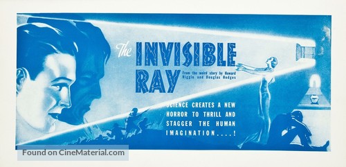 The Invisible Ray - poster