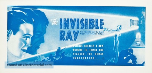 The Invisible Ray - poster
