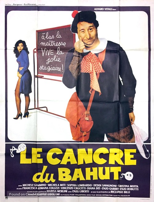 Pierino contro tutti - French Movie Poster