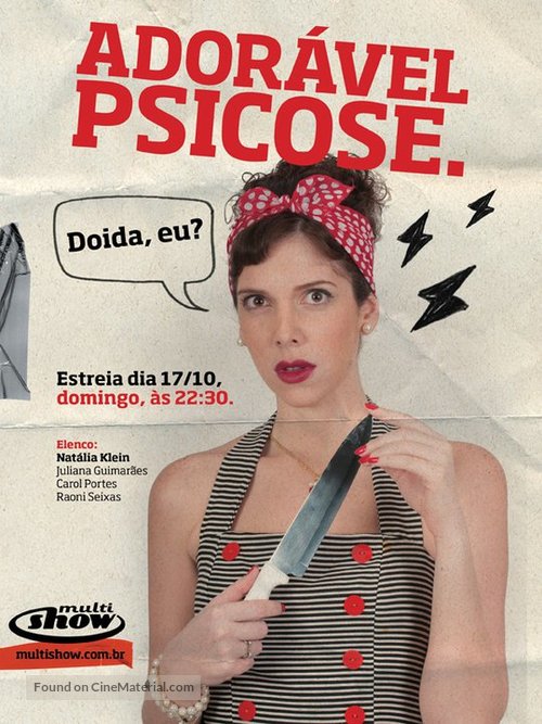 &quot;Ador&aacute;vel Psicose&quot; - Brazilian poster