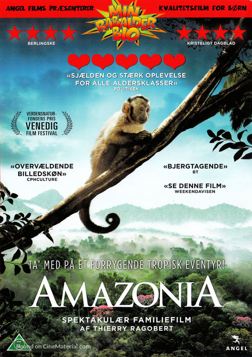 Amazonia - Danish DVD movie cover