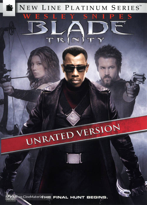 Blade: Trinity - DVD movie cover