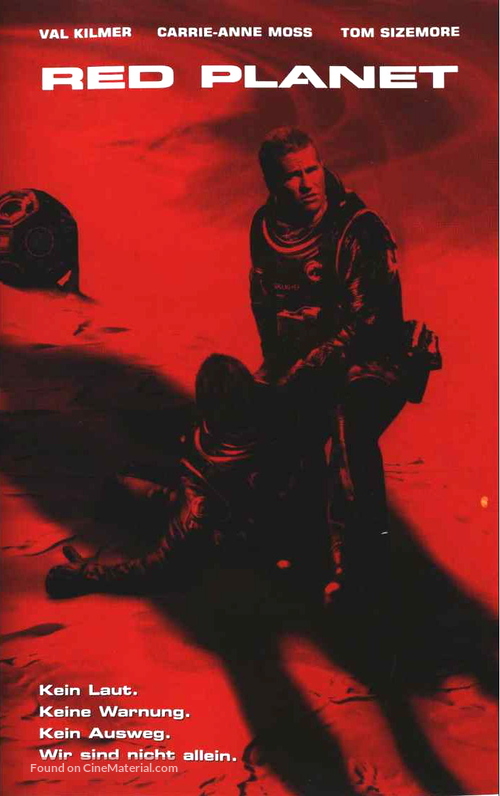 Red Planet - German VHS movie cover