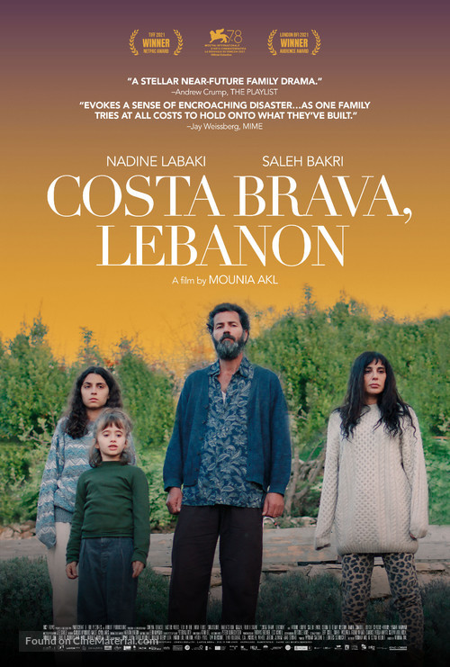 Costa Brava, Lebanon - Movie Poster